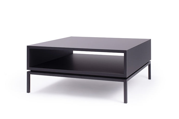 BLACKLOFT Designer Couchtisch schwarz matt FENIX